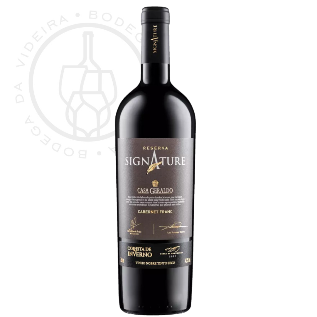 Vinho Casa Geraldo Reserva Signature Cabernet Franc