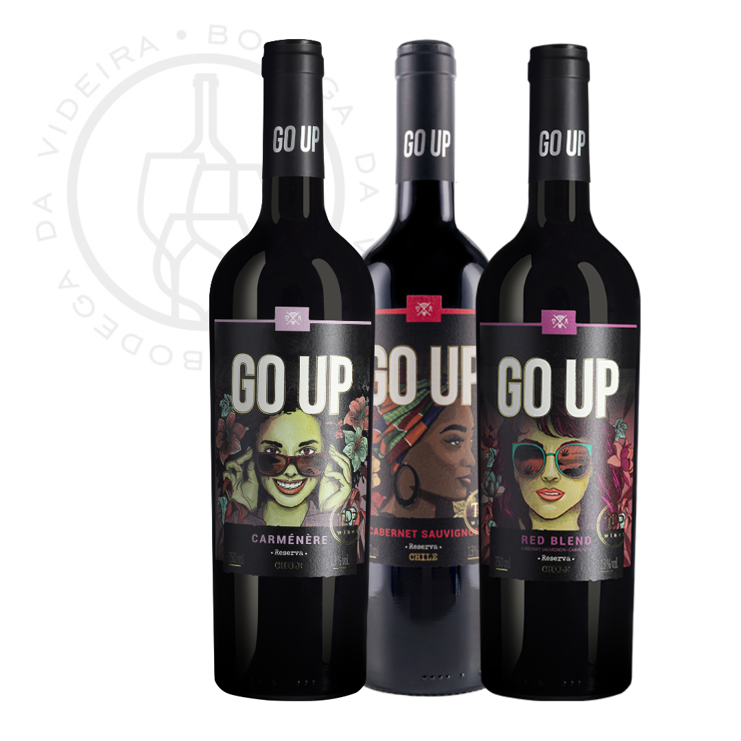 Kit GO UP Tintos Reserva